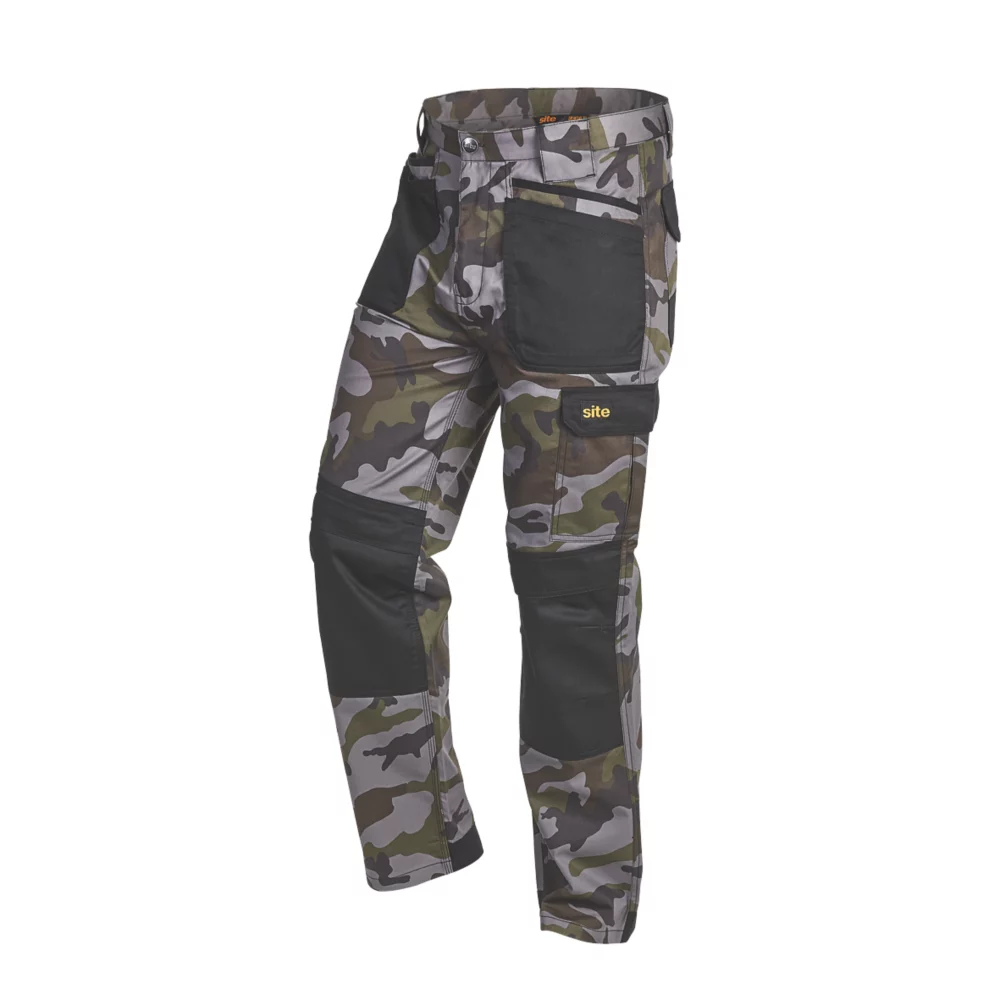 Site Harrier Trousers Camouflage 40" W 32" L 3 Site Harrier Trousers Camouflage 40" W 32" L