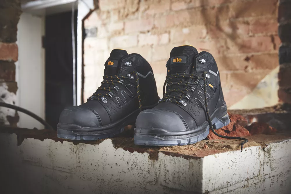 Site Natron Safety Boots Black Size 9 10 Site Natron Safety Boots Black Size 9 - Image 8