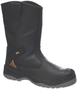 Site Hydroguard Safety Rigger Boots Black Size 8