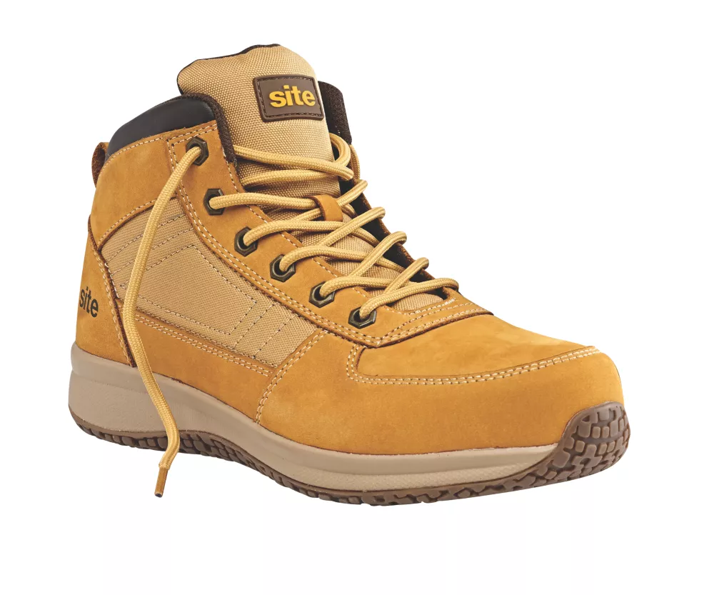 Site Sandstone Safety Trainer Boots Wheat Size 11 3 Site Sandstone Safety Trainer Boots Wheat Size 11