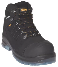 Site Natron Safety Boots Black Size 7