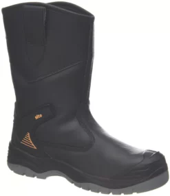 Site Hydroguard Safety Rigger Boots Black Size 12