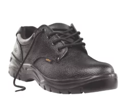 Site Coal Safety Shoes Black Size 6