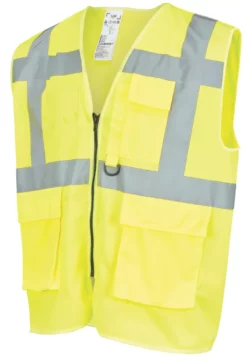 Site Ruckwood Hi-Vis Waistcoat Yellow Small / Medium 48" Chest