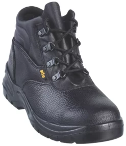 Site Slate Safety Boots Black Size 7