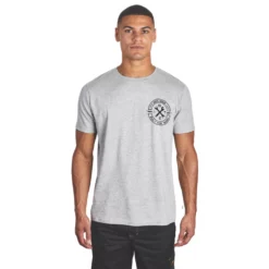 Site Buckthorn Short Sleeve T-Shirt Navy / Grey Large 23" Chest 2 Pack -Home Tools Sales 2024 371PX A5