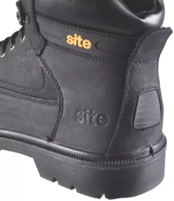 Site Marble Safety Boots Black Size 12 -Home Tools Sales 2024 3827H A4