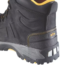 Site Fortress Safety Boots Black Size 7 -Home Tools Sales 2024 4454V A4