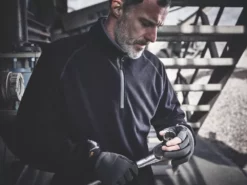 Site 420 3-Finger Framer Performance Gloves Grey / Black Large -Home Tools Sales 2024 445FR A2