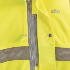 Site Shackley Hi-Vis Traffic Jacket Yellow/Navy Medium 51" Chest -Home Tools Sales 2024 466XR A6