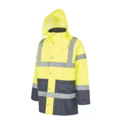 Site Shackley Hi-Vis Traffic Jacket Yellow/Navy Medium 51" Chest