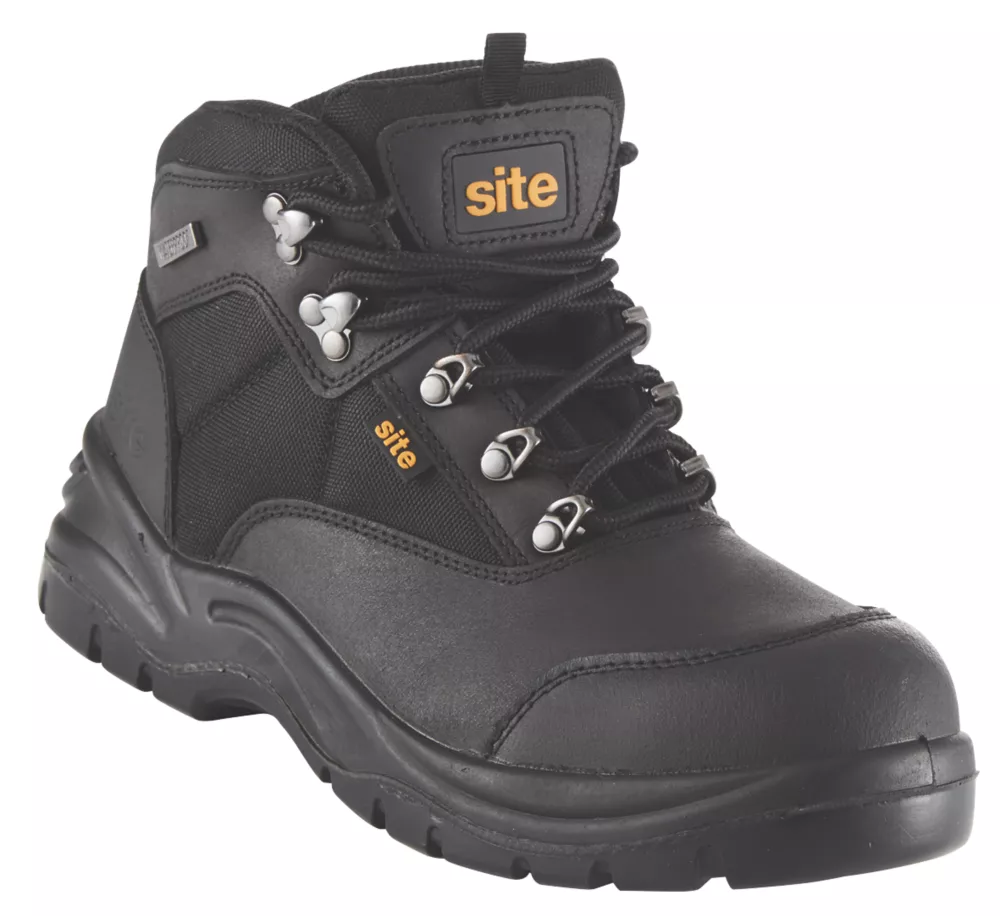 Site Onyx Safety Boots Black Size 8 3 Site Onyx Safety Boots Black Size 8