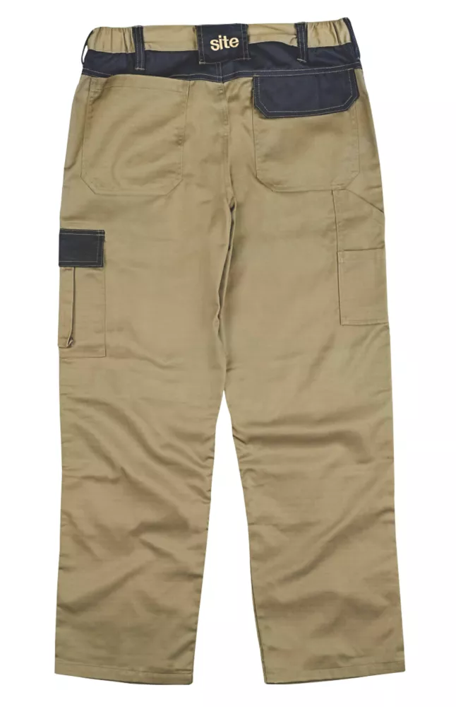 Site Pointer Work Trousers Stone / Black 38" W 32" L 7 Site Pointer Work Trousers Stone / Black 38" W 32" L - Image 5