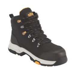 Site Stornes Safety Boots Black Size 10 -Home Tools Sales 2024 536XR A1