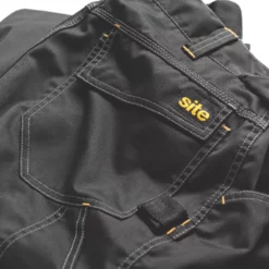 Site Fox Trousers Black 30" W 32" L -Home Tools Sales 2024 5465V A7