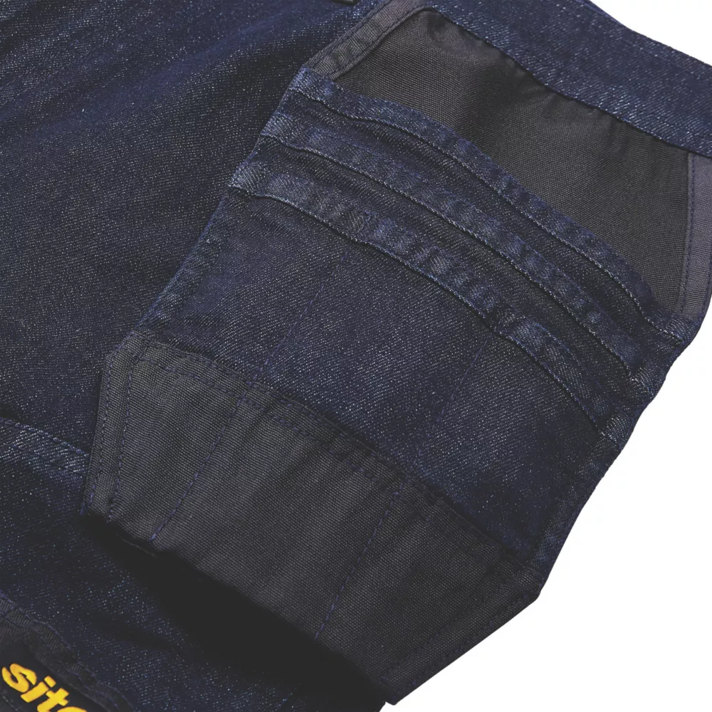 Site Havaness Jeans Indigo Denim 30" W 32" L 7 Site Havaness Jeans Indigo Denim 30" W 32" L - Image 5