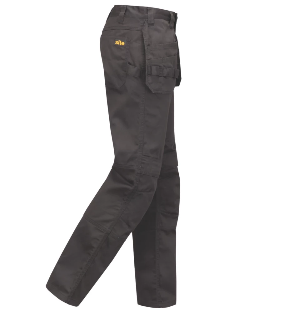Site Sember Holster Pocket Trousers Black 40" W 32" L 5 Site Sember Holster Pocket Trousers Black 40" W 32" L - Image 3