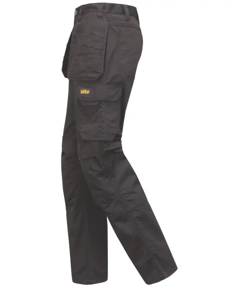 Site Sember Holster Pocket Trousers Black 40" W 32" L 6 Site Sember Holster Pocket Trousers Black 40" W 32" L - Image 4