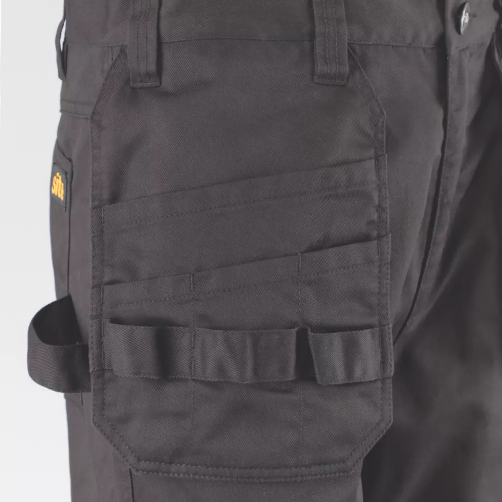 Site Sember Holster Pocket Trousers Black 40" W 32" L 8 Site Sember Holster Pocket Trousers Black 40" W 32" L - Image 6
