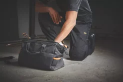 Site Tesem Multi-Pocket Work Trousers Black 40" W 32" L -Home Tools Sales 2024 565KY A7