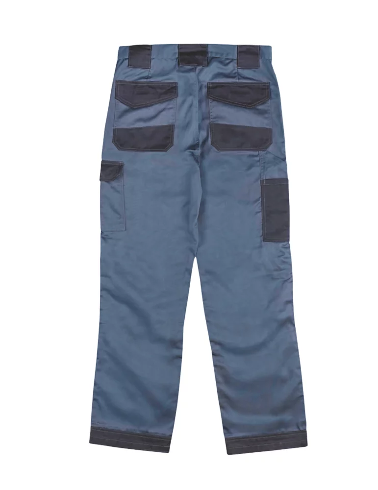 Site Harrier Work Trousers Grey / Black 40" W 32" L 6 Site Harrier Work Trousers Grey / Black 40" W 32" L - Image 4