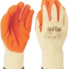 Site 380 Latex Builders Gloves Orange / Yellow Large -Home Tools Sales 2024 586FR P