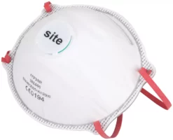 Site Moulded Valved Mask P3 5 Pack