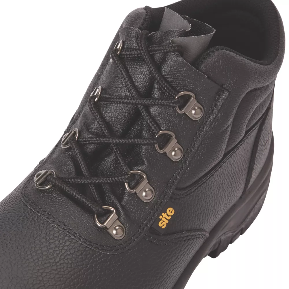 Site Slate Safety Boots Black Size 9 6 Site Slate Safety Boots Black Size 9 - Image 4