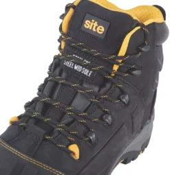 Site Fortress Safety Boots Black Size 11 -Home Tools Sales 2024 6015V A3