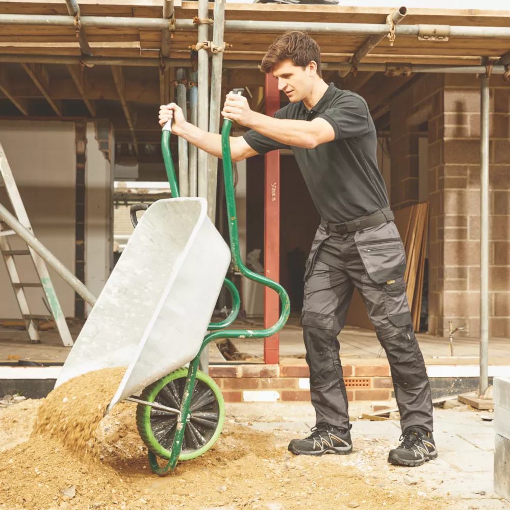 Site Bolden Stretch Holster Pocket Trousers Grey / Black 32" W 32" L 10 Site Bolden Stretch Holster Pocket Trousers Grey / Black 32" W 32" L - Image 8