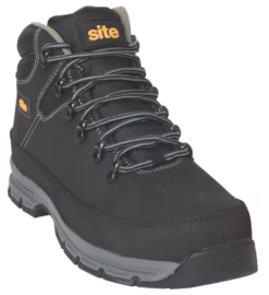 Site Bronzite Safety Boots Black Size 8