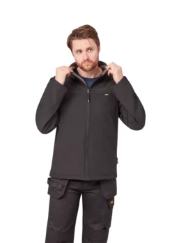 Site Harlin Softshell Jacket Black Large 50" Chest -Home Tools Sales 2024 629XR A5
