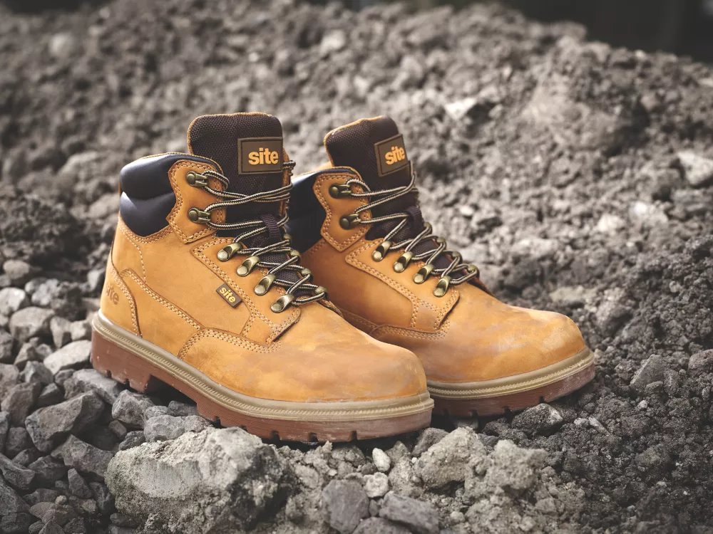 Site Skarn Ladies Safety Boots Honey Size 5 4 Site Skarn Ladies Safety Boots Honey Size 5 - Image 2