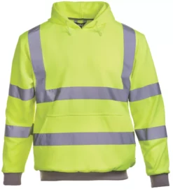 Site Cromer Hi-Vis Hoodie Yellow Medium 45 1/2" Chest