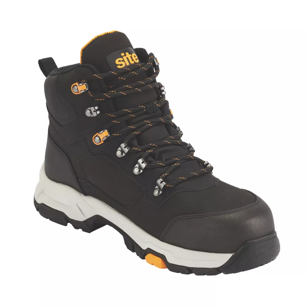 Site Stornes Safety Boots Black Size 7 4 Site Stornes Safety Boots Black Size 7 - Image 2