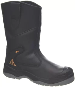 Site Hydroguard Safety Rigger Boots Black Size 10