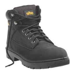 Site Marble Safety Boots Black Size 9