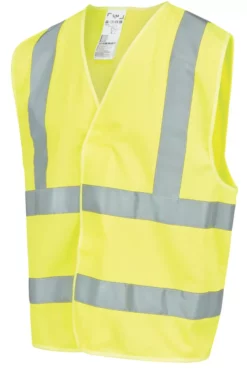 Site Rushton Hi-Vis Waistcoat Yellow Small / Medium 48" Chest