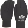 Site 340 Thermal Winter Work Gloves Black Medium -Home Tools Sales 2024 763GX P
