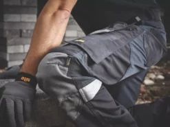 Site Chinook Trousers Black & Grey 32" W 32-34" L -Home Tools Sales 2024 768GX A2