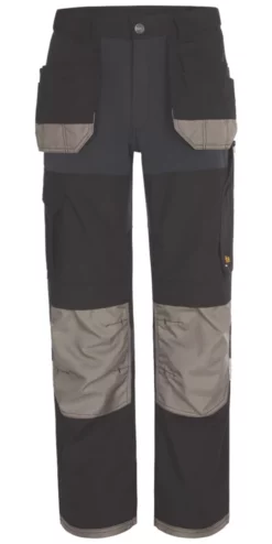 Site Chinook Trousers Black & Grey 32" W 32-34" L