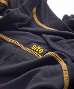 Site ACS25 Long Sleeve Base Layer Top Black X Large 42" Chest -Home Tools Sales 2024 7735H A4