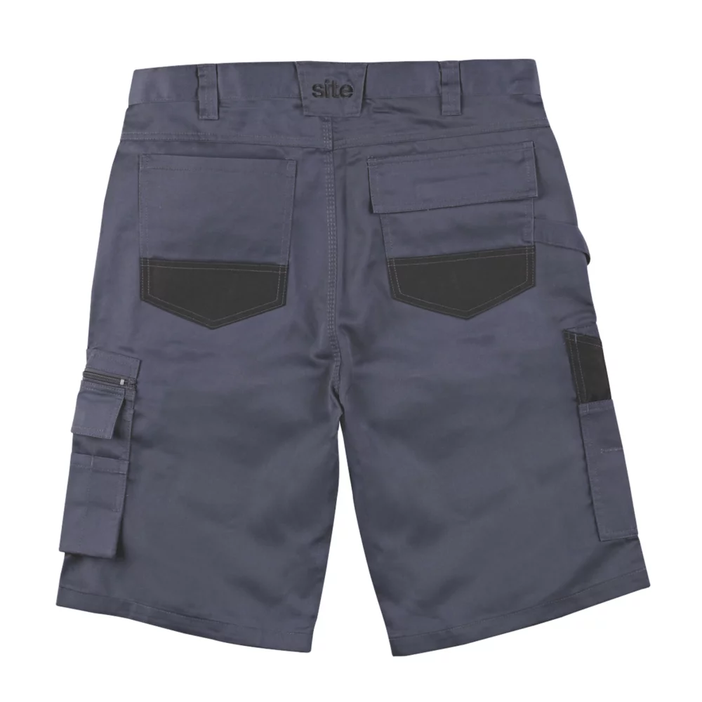 Site Jackal Multi-Pocket Shorts Grey / Black 38" W 4 Site Jackal Multi-Pocket Shorts Grey / Black 38" W - Image 2