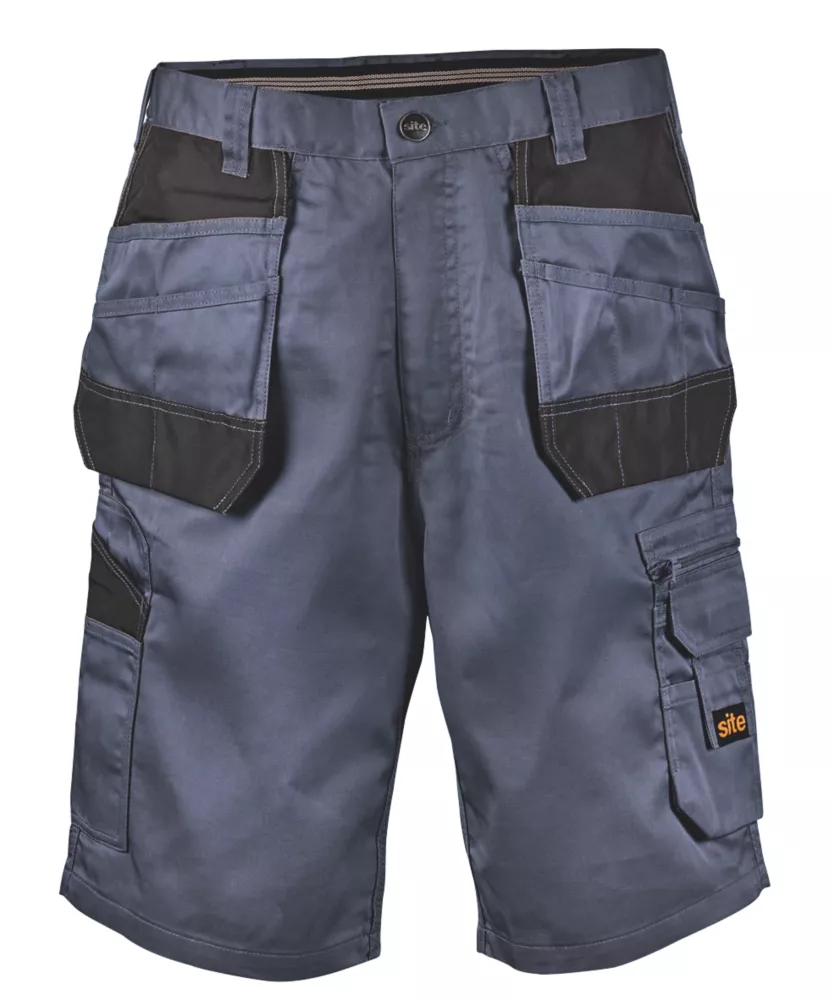 Site Jackal Multi-Pocket Shorts Grey / Black 38" W 9 Site Jackal Multi-Pocket Shorts Grey / Black 38" W - Image 7
