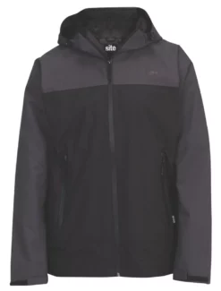 Site Ninebark Waterproof Jacket Grey / Black X Large 42.5" Chest
