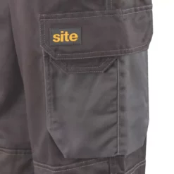 Site Coppell Holster Pocket Trousers Black / Grey 32" W 32" L -Home Tools Sales 2024 842XR A7