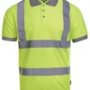 Site Hi-Vis Polo Shirt Yellow XX Large 49 1/2" Chest -Home Tools Sales 2024 845PF P