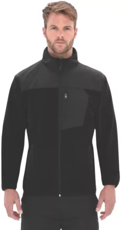 Site Teak Fleece Jacket Black Medium 38-40" Chest -Home Tools Sales 2024 8570H A3