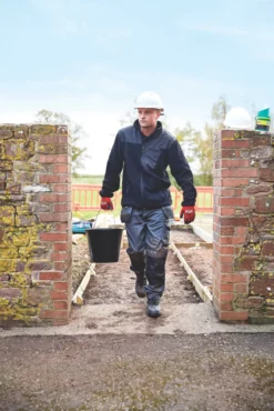 Site Teak Fleece Jacket Black Medium 38-40" Chest -Home Tools Sales 2024 8570H A6