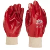 Site 330 PVC Fully-Coated Gloves Red Large 2 Site 330 PVC Fully-Coated Gloves Red Large -Home Tools Sales 2024 910FR P